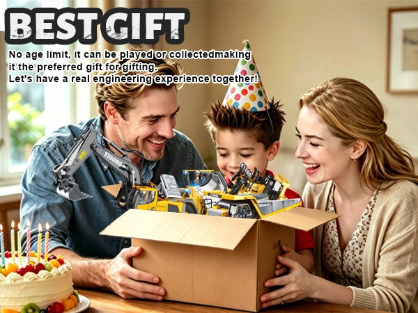 Akeleo RC construction toy gift set for kids