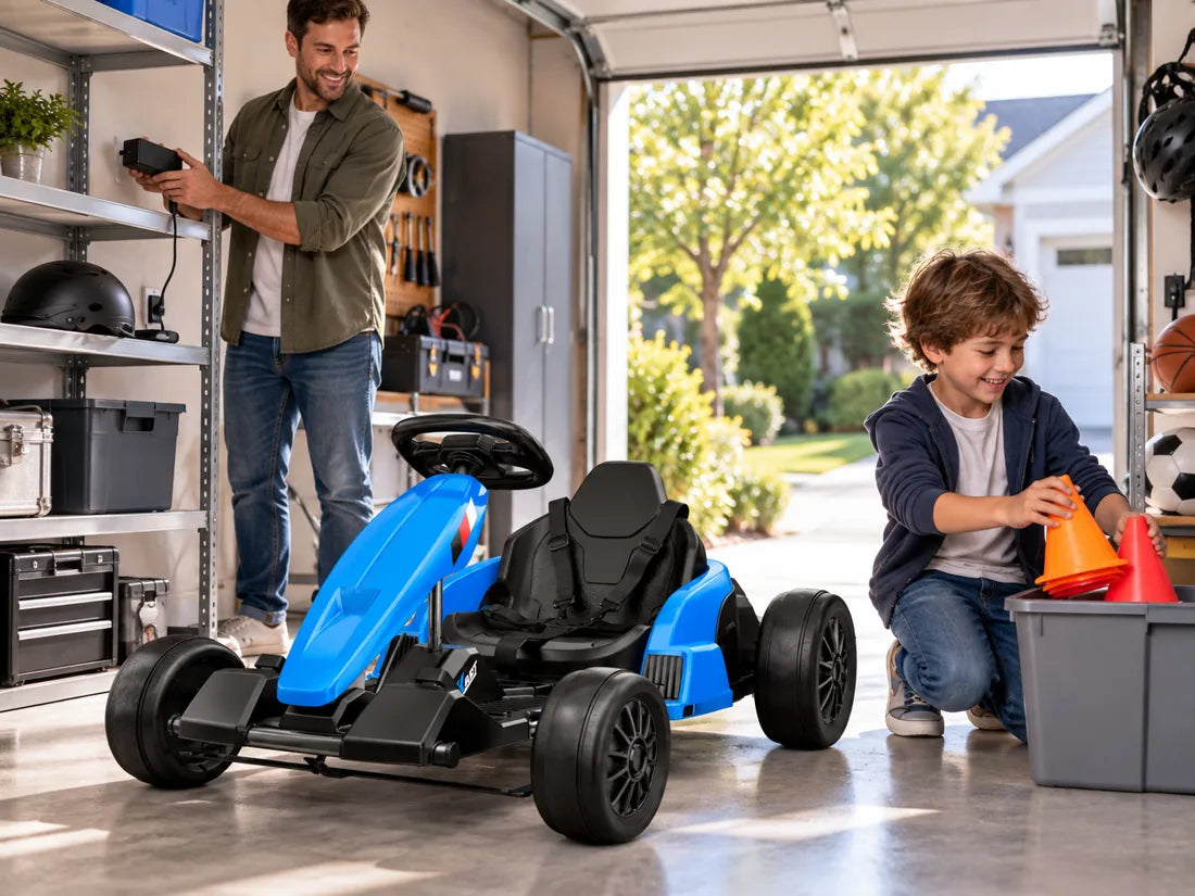 24V Go Kart Battery Care Guide for Kids Ride-On Toys at Home
