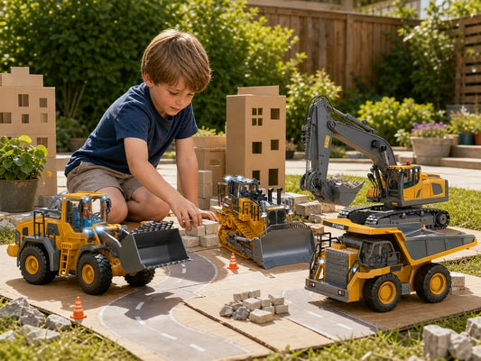 Best Remote Control Construction Vehicles for Kids Play