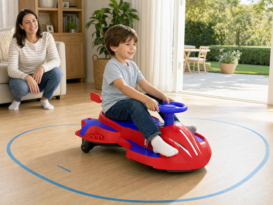 Electric Wiggle Car for Kids: Fit, Space and First Ride