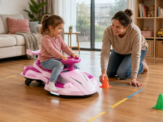 Electric Wiggle Car Rainy Day Play Guide for Ages 3+