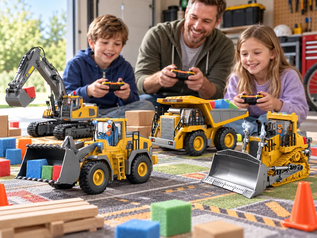 Gifts for Kids Who Love Construction Trucks: RC Play Guide