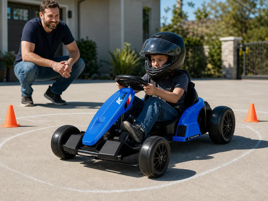 Kids Drift Go Kart Safety: Turns, Stops and Control Plan
