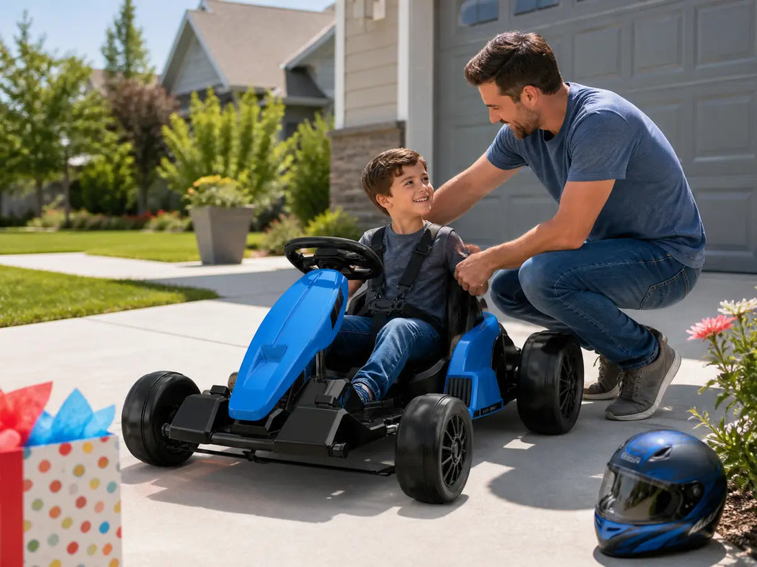 Kids Go Kart Birthday Gift: Parent Fit Guide for Ages 6+