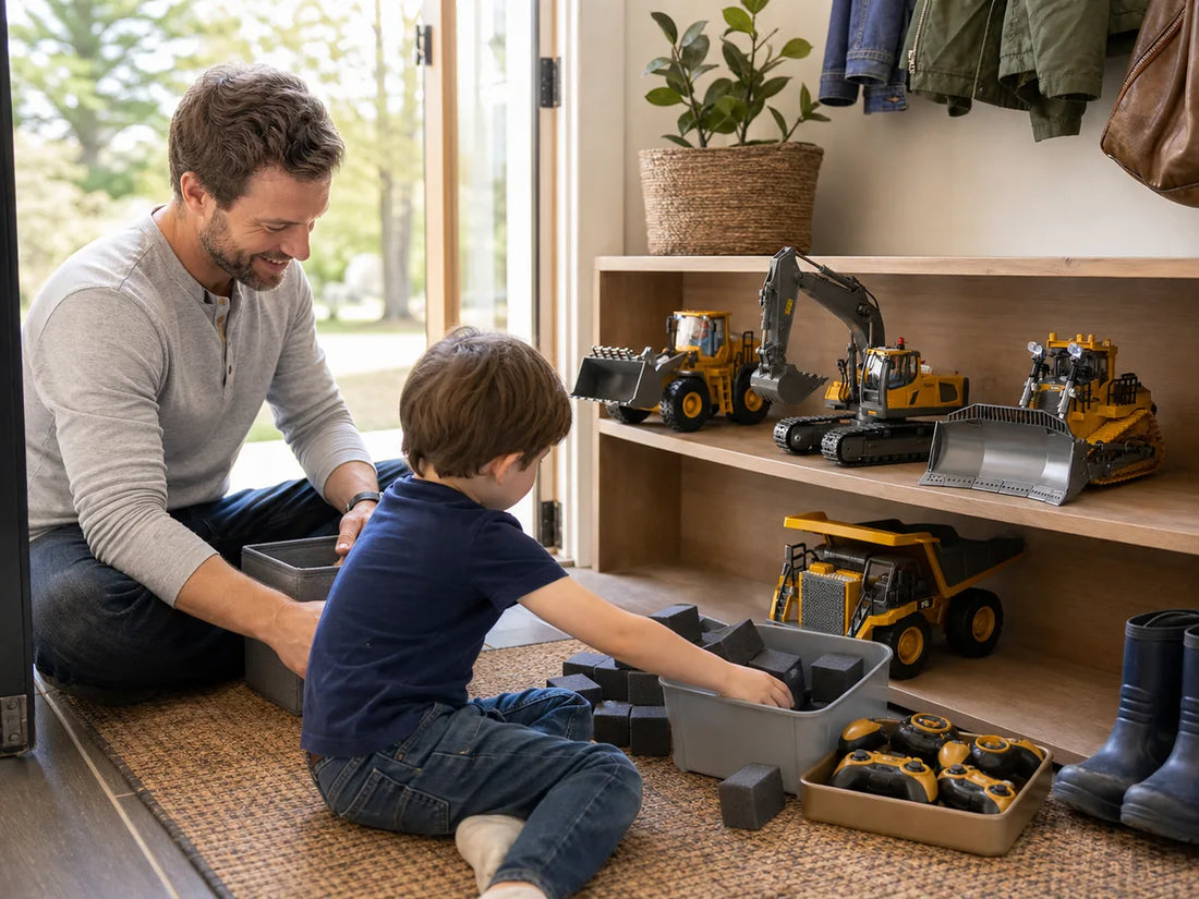 RC Construction Toys Storage and Care Guide for Kids at Home