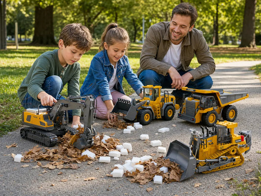 RC Excavator vs Bulldozer vs Dump Truck Toys: Parent Guide