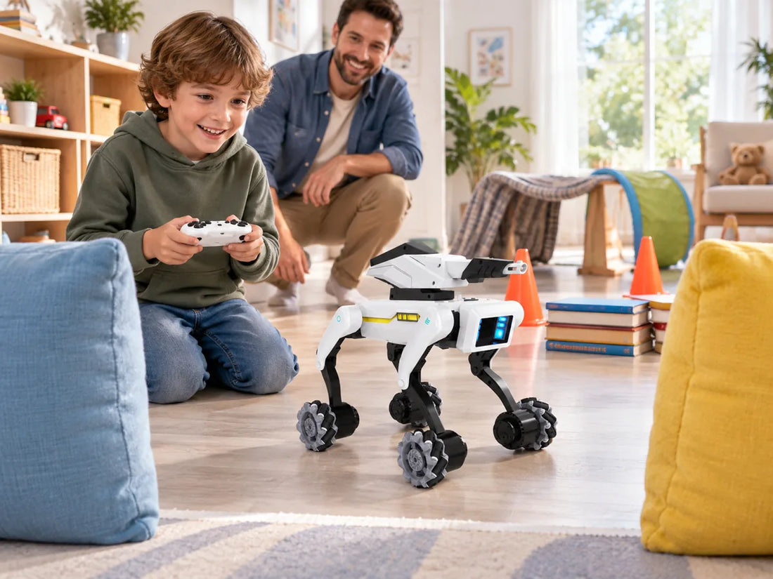 Robot Dog Obstacle Course for Kids: Indoor STEM Play Guide