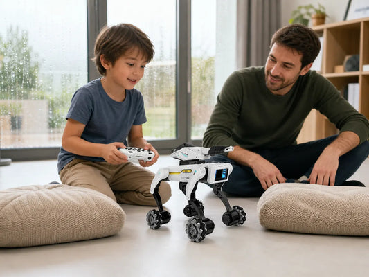 Robot Dog STEM Activities for Kids: Voice Command Games