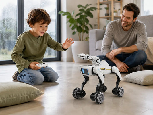 Robot Dog Voice Commands for Kids: First Week Play Plan