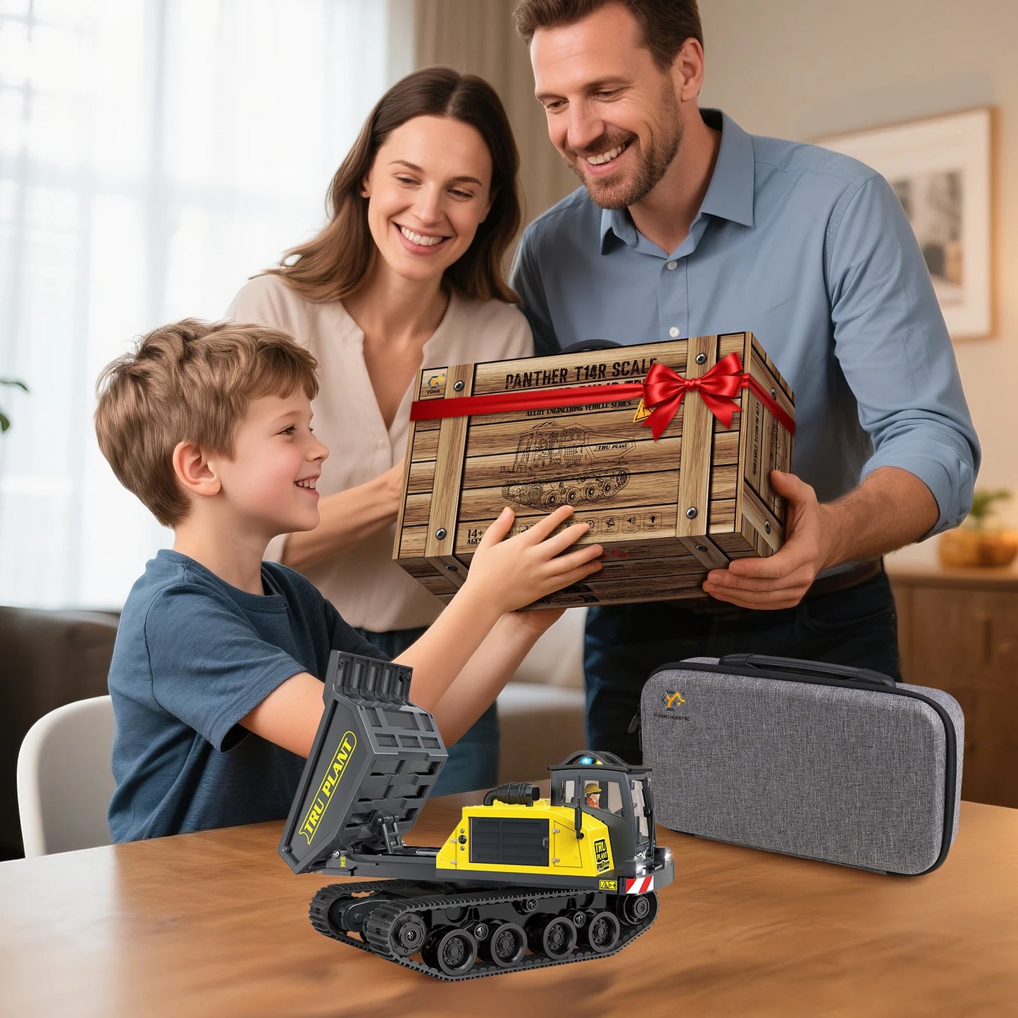 3-in-1 RC Excavator Set