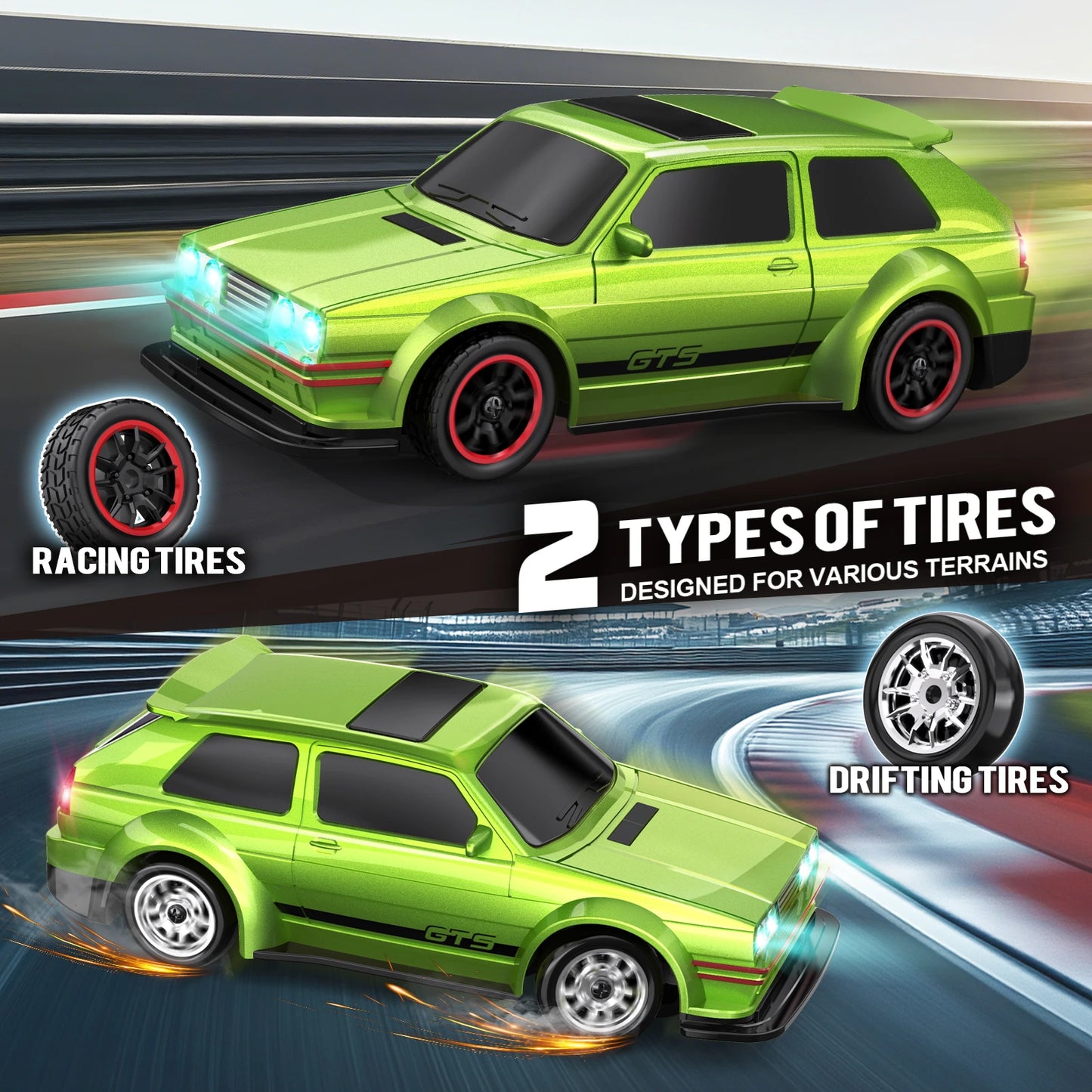 Akeleo 1/43 Mini RC Drift Car