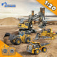 Akeleo RC construction toy - 1 to 20 scale RC engineering vehicles fleet excavator loader dump truck bulldozer