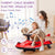 2-in-1 Electric Wiggle Car with Pedal