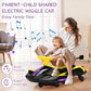 2-in-1 Electric Wiggle Car with Pedal