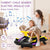 2-in-1 Electric Wiggle Car with Pedal
